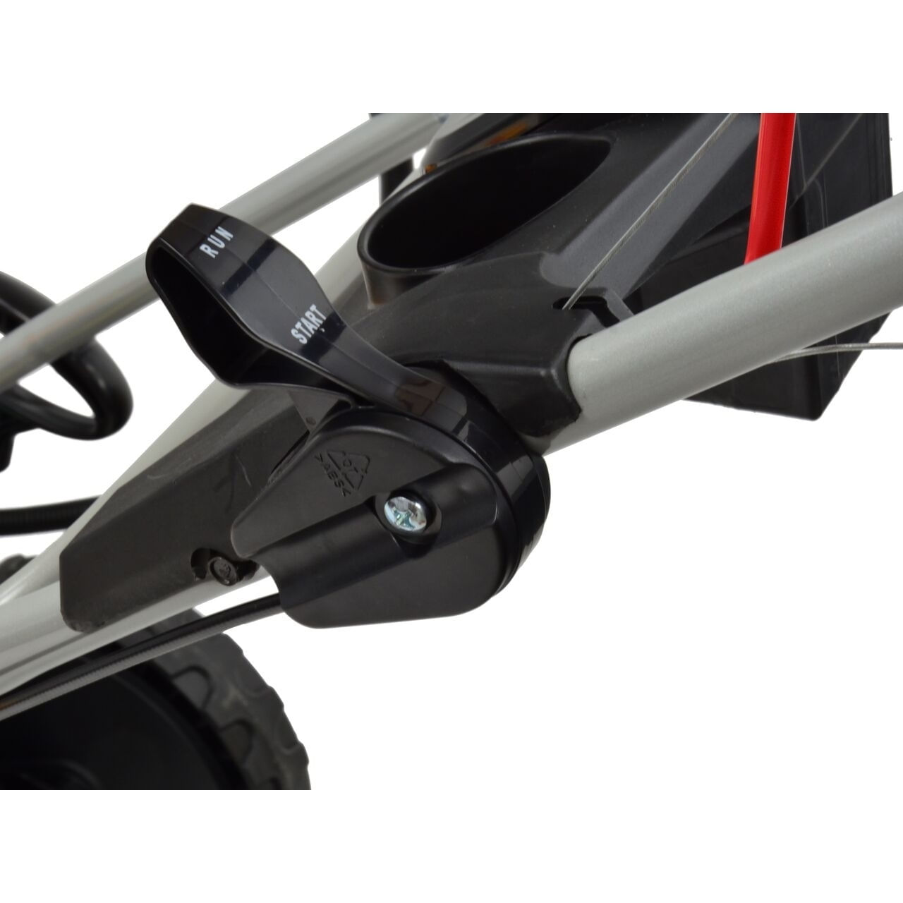 Masina de tuns iarba pe benzina John Gardener, 51cm latime, cu autopropulsie, 60L, GEKO G83052 - imagine 9